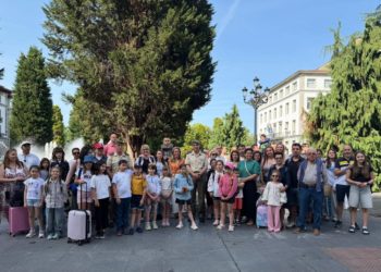 Ya están en Asturias los niños y niñas ucranianos que pasarán unas ‘Vacaciones en Paz’ en el Principado