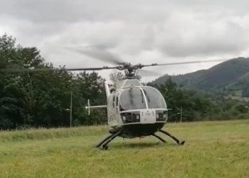 El helicóptero sale dos veces al rescate en la UltraTrail Picos de Europa