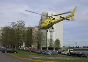 Extracción aérea en la Ruta de los Molinos: evacúan a una senderista que resultó lesionada en una rodilla