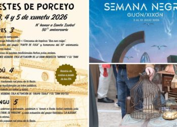 PLANES | Fiestas en Porceyo, XXXIX Semana Negra, ‘Déballage’ en Somió y mucho más