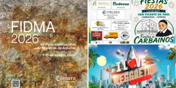 PLANES | FIDMA 2026, festival Arcu Atlánticu, Gijón Life, fiestas en Carbaínos y mucho más