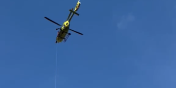 Un montañero de 62 años acaba en el HUCA tras sufrir una caída a 1.600 metros en Cabrales