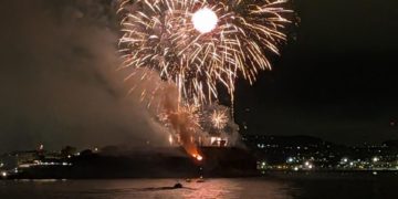 Hubo fuego en el Cerro, pero no solo de artificio: un pequeño incendio se ‘cuela’ entre lo más comentado de la noche