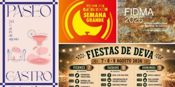 PLANES | Semana Grande de Gijón, 69ª FIDMA, fiestas en barrios y parroquias, y mucho más