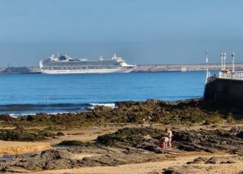 El ‘very British’ crucero MV ‘Ventura’ reemplaza al ‘Liberty of the Seas’ como inquilino de El Musel