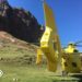 Queda enriscado a 20 metros de una cueva en Ribadesella y tienen que rescatarlo en helicóptero