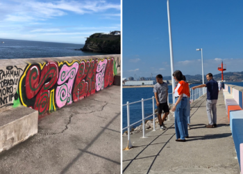 El espectacular cambio del dique de Santa Catalina: adiós a la degradación y las pintadas