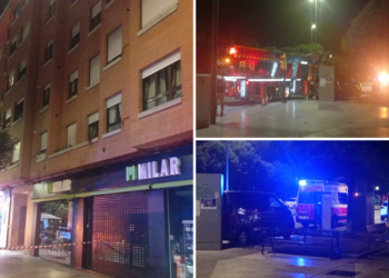 Acceden por la ventana del tercer piso de una vivienda en El Llano para dar asistencia médica a una mujer