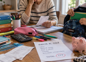 El lado más duro de la vuelta al cole: hasta 1.849 euros por hijo y 1,2 millones de niños sin beca de comedor