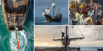 El barco que cambió la historia llega a Asturias: así podrás subir a bordo de la Nao Santa María