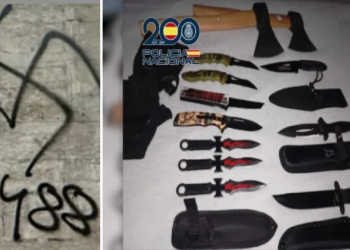 White Boys en Asturias: agresiones, simbología nazi y armas