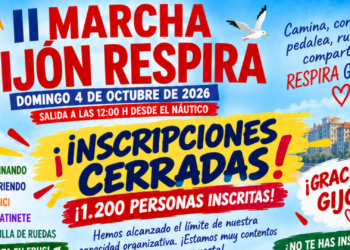 Gijón se prepara para salir a la calle: 1.200 personas ya tienen su plaza en la marcha Gijón Respira