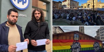 «Ahora veremos si la Justicia es igual pese a con quién juegue al golf tu padre», apuntan los agredidos en San Mateo