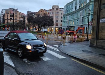 Las obras en Menéndez Valdés… ¿Una oportunidad para experimentar con la plataforma única en Gijón?