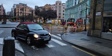 Las obras en Menéndez Valdés… ¿Una oportunidad para experimentar con la plataforma única en Gijón?