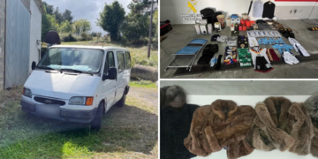 Robos en viviendas y sustracción de una furgoneta, gasoil o cobre: detienen a un vecino de Coaña que actuaba en Navia