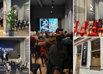 ¿Una galería, una sala de eventos o un espacio gastronómico? La Rampla quiere serlo todo en Gijón