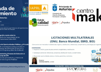 Agenda Impulsa | Lanzamiento de Mente Abierta Asturias, Seminario InnovAsturias, Centro Maker y más