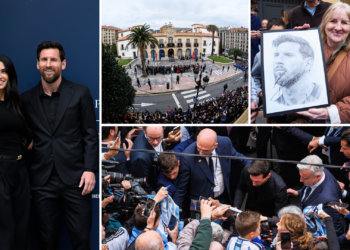 Locura en Oviedo con Messi: la leyenda argentina llega al Reconquista entre gritos y aplausos