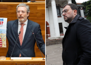 La enganchada de Barbón y Jové a cuenta de la visita de Sánchez en Gijón: «Demasiada gente vive de lo que el PSOE le roba a los asturianos»