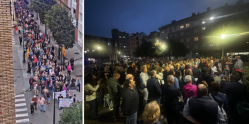Nueva jornada de protestas en La Calzada: los vecinos insisten en sus demandas