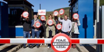 Somos denuncia en La Magdalena la vigencia del peaje del Huerna: «Debía haber finalizado hace cinco años»
