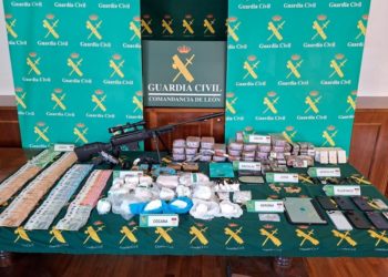 Golpe al tráfico de drogas entre Asturias y León: siete detenidos, dos cabecillas en prisión y 21 kilos de droga incautados